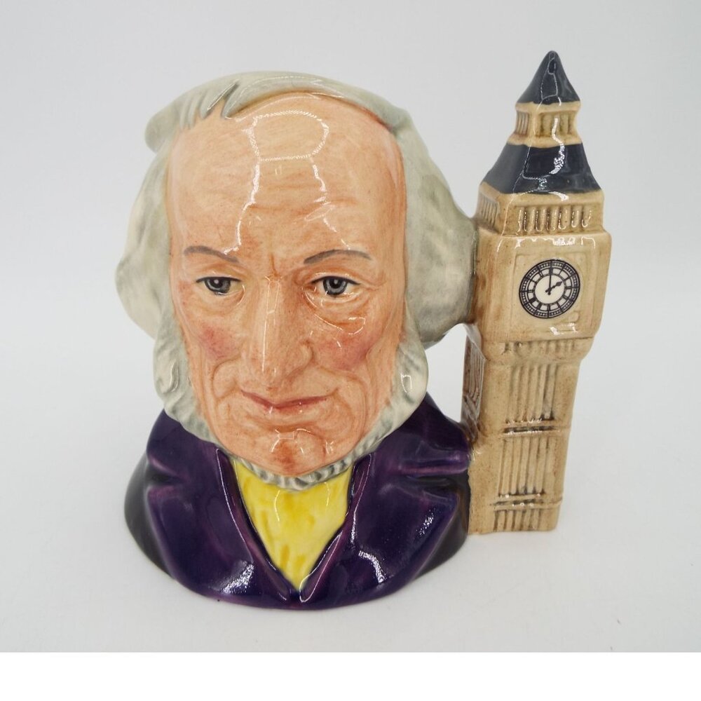 Vintage Royal Doulton Collectors Club John Doulton D6656 Toby Mug